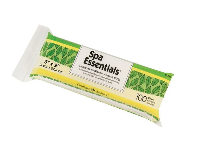 SPA ESSENTIAL WAXING STRIP 3" X 9" 100/PK