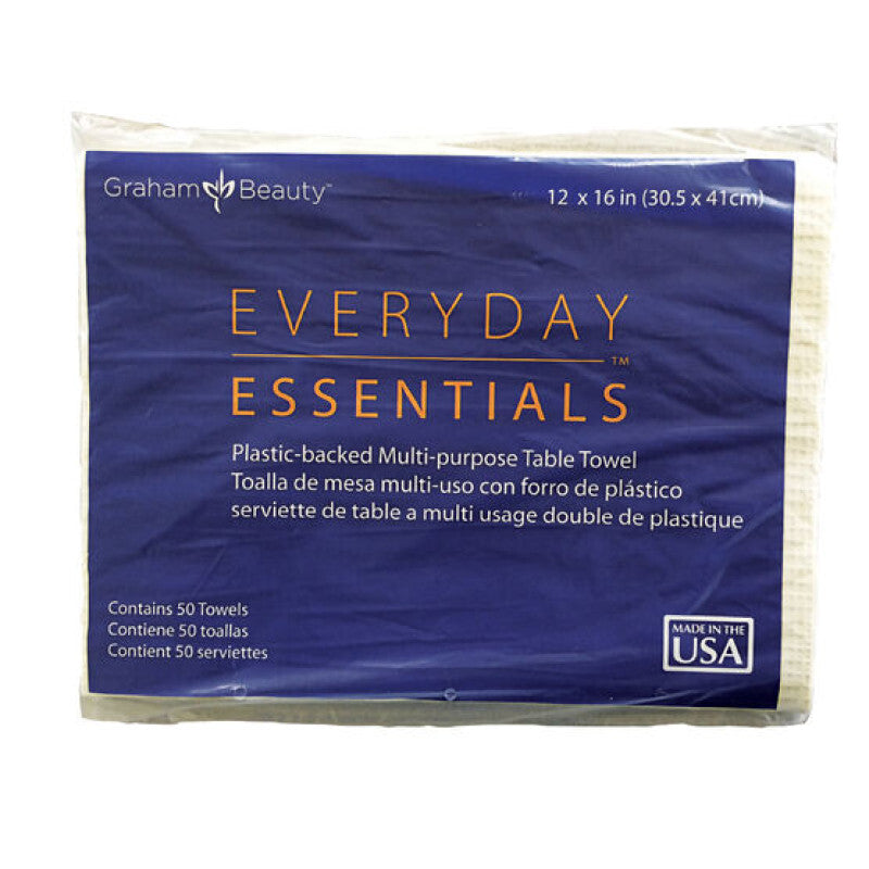 EVERYDAY ESSENTIALS TABLE TOWEL 12" X 16' - 50/PK